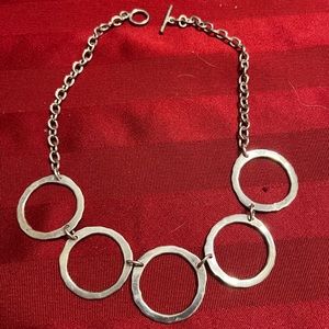 15.5” Sterling silver Stunning necklace